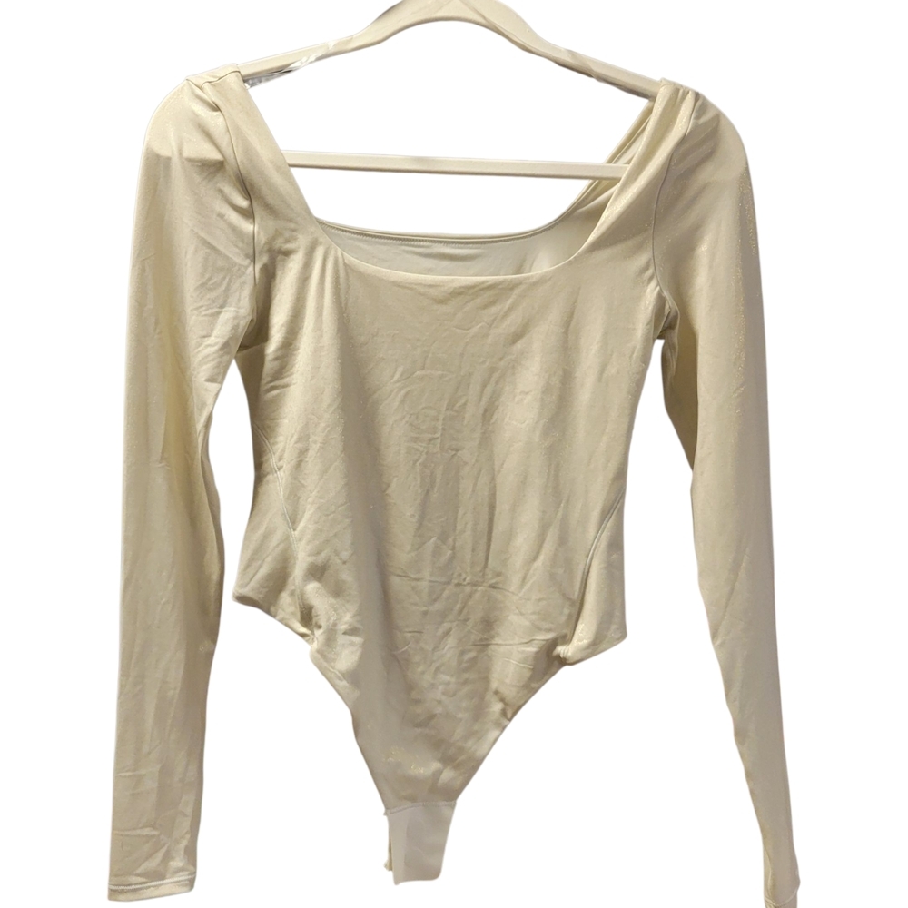 NWT | Lululemon Athletica | Nulu Square-Neck Bodysuit Shine | Size S